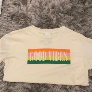Good Vibes t-shirt from target